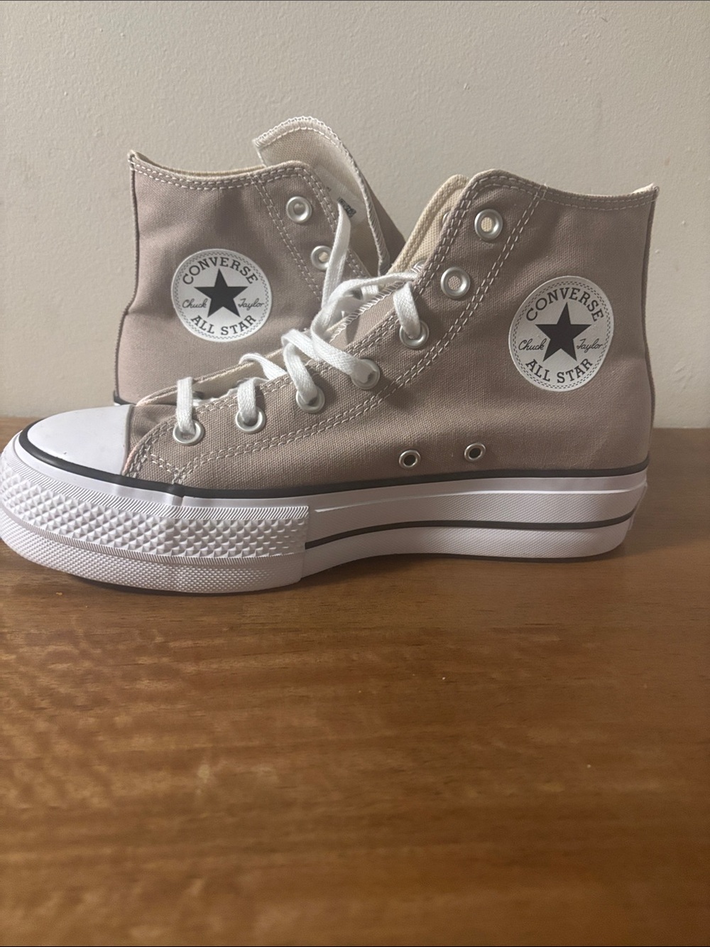 Converse chuck Taylor Lift wonder stone High W 06139C size 8 New